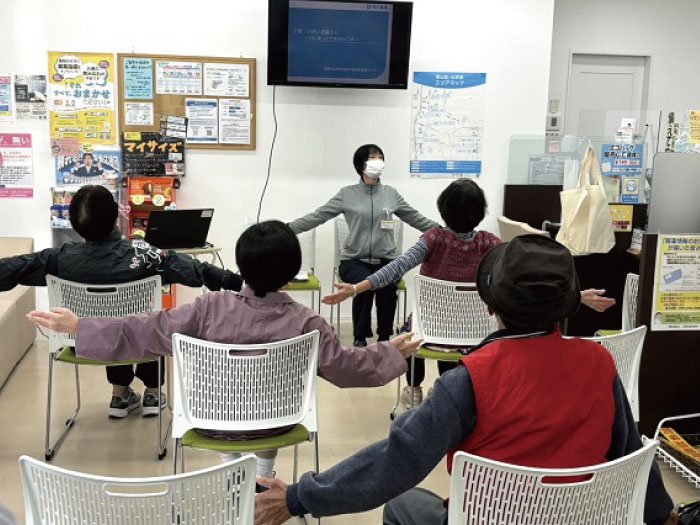 健康促進イベントの開催のイメージ
